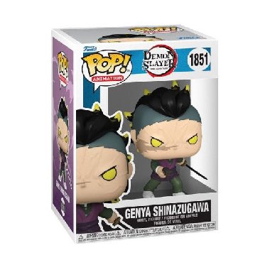 Funko POP Animation: Demon Slayer - Genya Shinazugawa #1851 - neuveden
