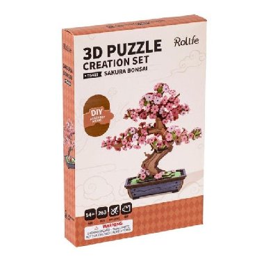 3D Devn skldaka: Bonsaj sakura - neuveden