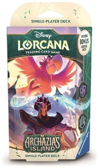 Disney Lorcana: Archazias Island - Starter Deck Amethyst & Steel - 