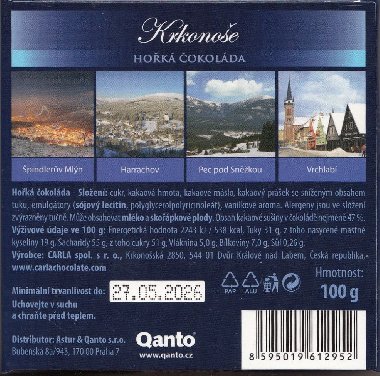 Krkonoše - hořká čokoláda - Carla