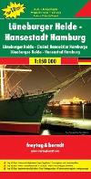 Lneburger Heide-Hansestadt Hamburg/Lunebursk vesovit,Hanzovn msto Hamburk 1:150T/automapa - neuveden