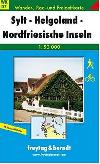 WKD  7 Sylt, Helgoland, Nordfriesische 1:50 000/mapa - neuveden