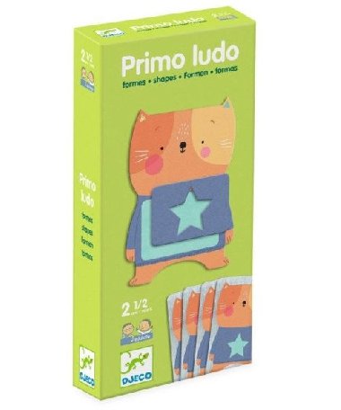 DJECO Primo Ludo - tvary - neuveden