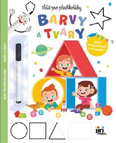 Sešit pro předškoláky Barvy a tvary - 