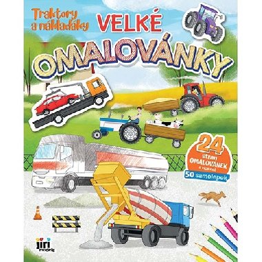 Traktory a nklaky - Velk omalovnky - neuveden