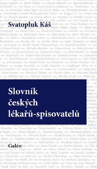 Slovnk eskch lka-spisovatel - Svatopluk K 