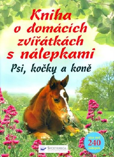 Kniha o domcch zvtkch s nlepkami - 
