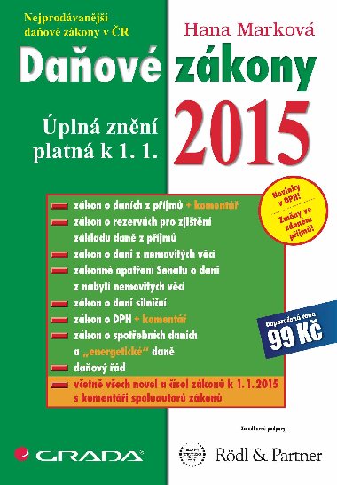Daov zkony 2015 - Hana Markov 