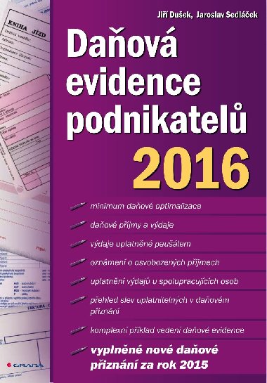 Daov evidence podnikatel 2016 - Jaroslav Sedlek , Jaroslav Sedlek Ji Duek 