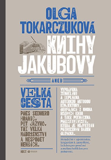 Knihy Jakubovy - Olga Tokarczuková 