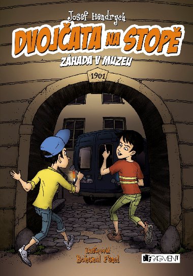 Dvojčata na stopě - Záhada v muzeu - Josef Hendrych 