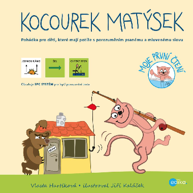 Kocourek Matsek - s piktogramy - Vlasta Hurtkov 