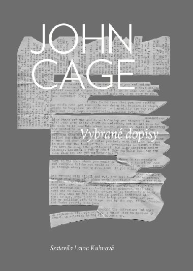 Vybran dopisy - John Cage 