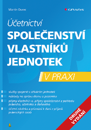 Účetnictví společenství vlastníků jednotek - 2. vydání - Martin Durec 