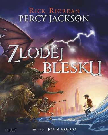 Percy Jackson - Zlodj blesku (ilustrovan vydn) - Rick Riordan 