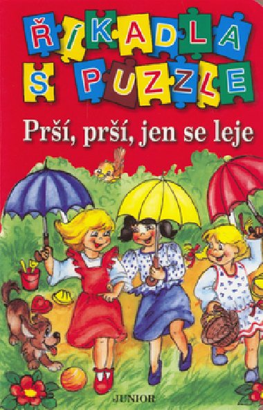kadla s puzzle pr, pr, jen se leje - 