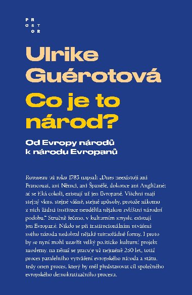 Co je to národ? - Ulrike Guérotová 