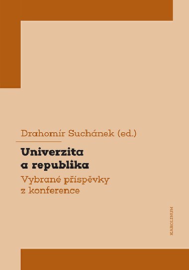 Univerzita a republika - Drahomr Suchnek 