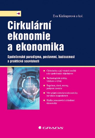 Cirkulární ekonomie a ekonomika - Eva Kislingerová , Eva Kislingerová kolektiv a 