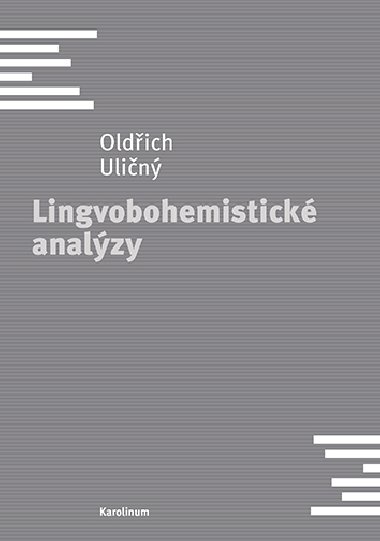 Lingvobohemistick analzy - Oldich Ulin 