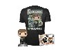 Funko POP & Tee: Star Wars Mandalorian - Luke with Child (velikost L) - neuveden