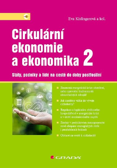 Cirkulární ekonomie a ekonomika 2 - Eva Kislingerová , Eva Kislingerová kolektiv a 