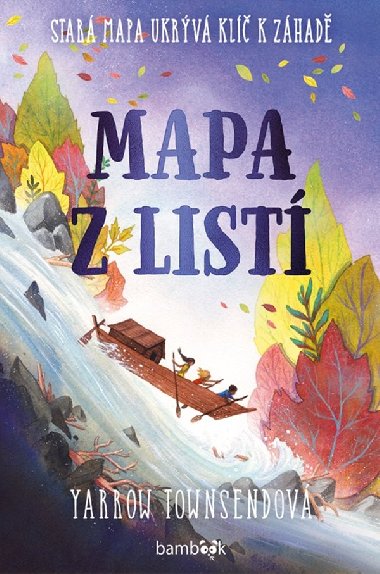 Mapa z list - Yarrow Townsendov 