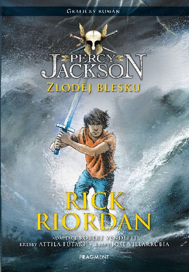 Percy Jackson - Zloděj blesku (Grafický román) - Rick Riordan 