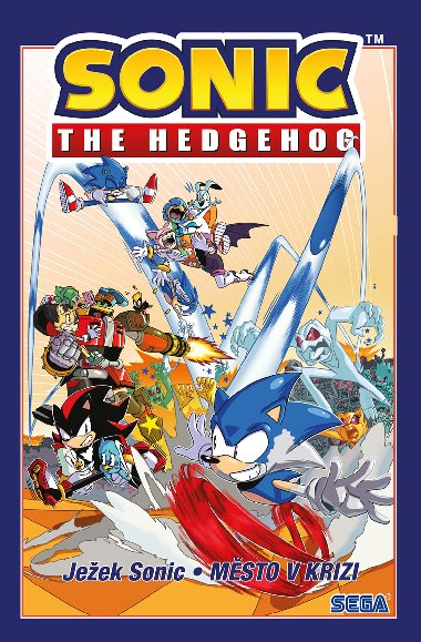Ježek Sonic 5 - Město v krizi - Ian Flynn 