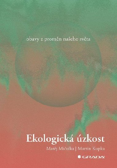 Ekologická úzkost - Obavy z proměn našeho světa - Matěj Mičulka; Martin Kupka