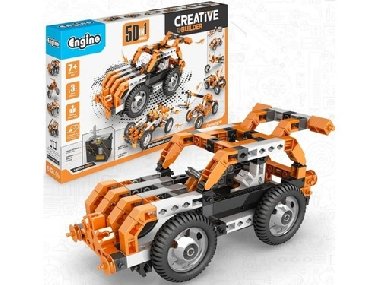 Engino Creative Builder 50 model s motorkem - 