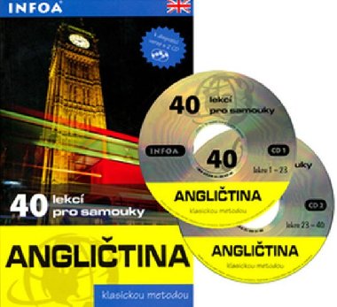 Anglitina 40 lekc pro samouky + cd - Michel Marcheteau