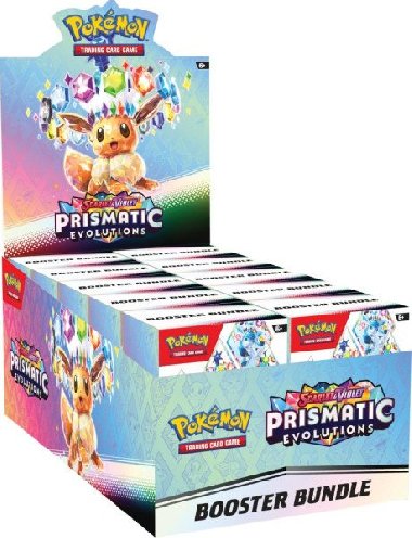 Pokmon TCG: Scarlet & Violet 8.5 Prismatic Evolutions - Booster Bundle - 
