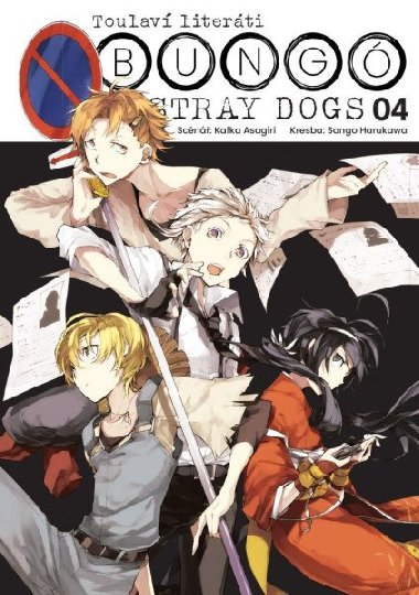 Bung Stray Dogs - Toulav literti 4 - Kafka Asagiri
