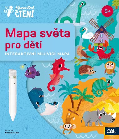 Mapa svta pro dti - kouzeln ten - interaktivn mluvic mapa - Albi