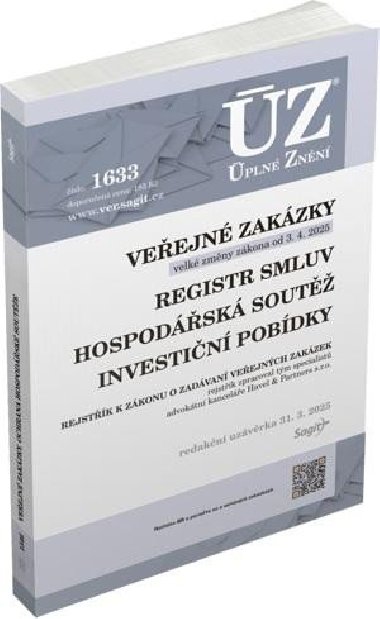 Z 1633 Veejn zakzky - neuveden