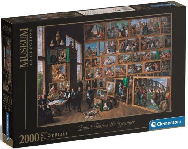 Puzzle David Teniers: Acivévoda Leopold Wilhelm 2000 dílků - neuveden
