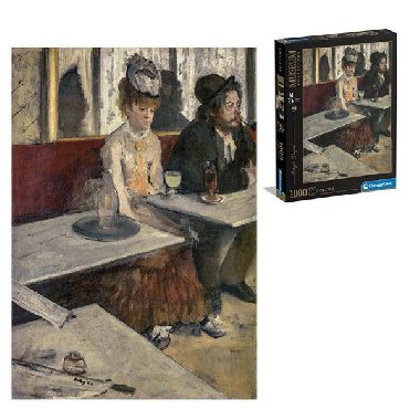 Puzzle Edgar Degas: V kavrn 1000 dlk - neuveden