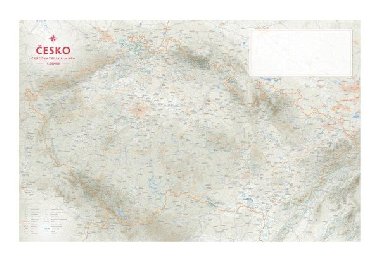 esko - Cestovatelsk mapa na desce 1:500 000 - neuveden
