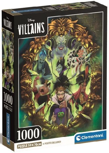 Puzzle Disney: Villains 1000 dlk - neuveden