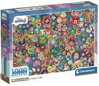 Puzzle Impossible: Disney 1000 dlk - neuveden
