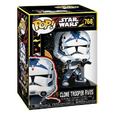 Funko: POP Star Wars: Clone Trooper Fives #768 - neuveden