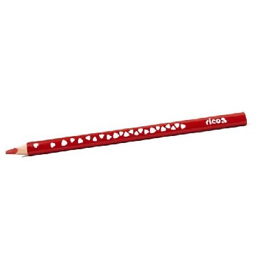 Rico Jumbo Pastelka trojbok, tuha prmr 5 mm - erven - neuveden
