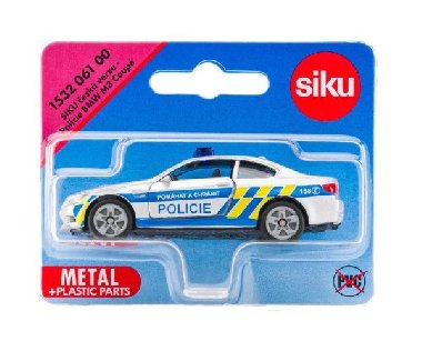 SIKU Policie BMW M3 Coup - neuveden