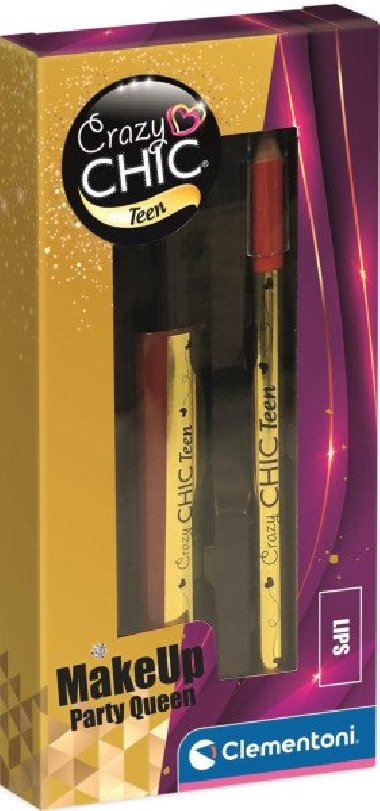 Crazy CHIC Lesk na rty: Party Queen - neuveden