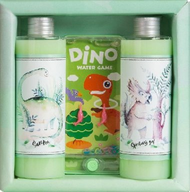 Kosmetick sada pro dti DINO (sprchov gel, ampon, hra) - neuveden