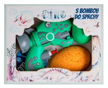 Kosmetick sada pro dti DINO (umiv bomba, vodn pistolka) - neuveden