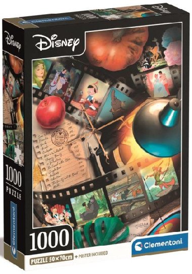 Puzzle Klasick filmy 1000 dlk - neuveden