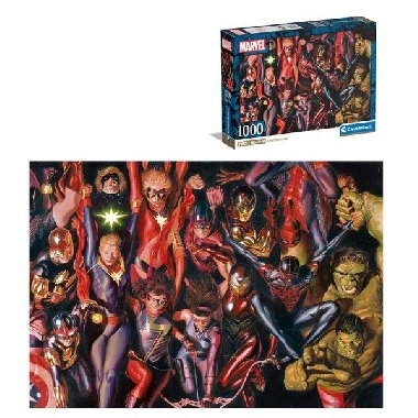 Puzzle Marvel 1000 dílků - neuveden
