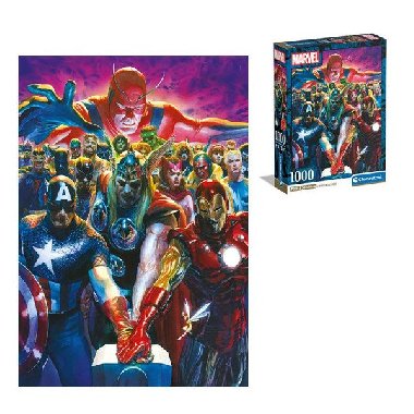 Puzzle Marvel: Avengers 1000 dílků - neuveden